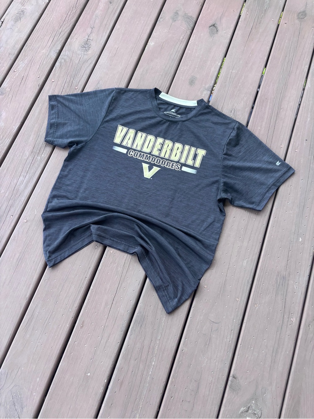 Vanderbilt Commodores Colosseum Performance Tee Black Large NCAA